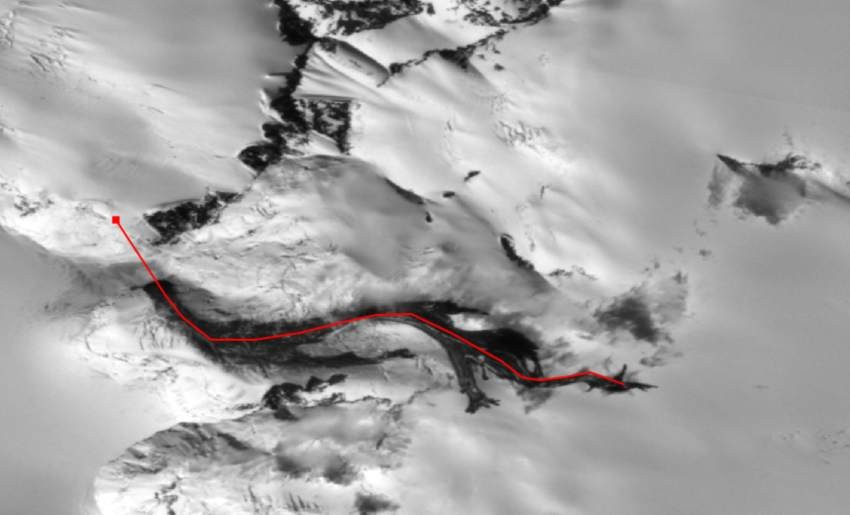 Análisis de SERNAGEOMIN confirma remoción en masa en Campos de Hielo Sur