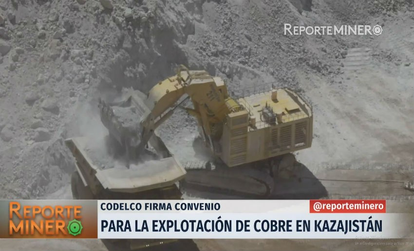 VIDEO - Codelco firmó convenio de cooperación para la explotación de cobre en Kazajistán