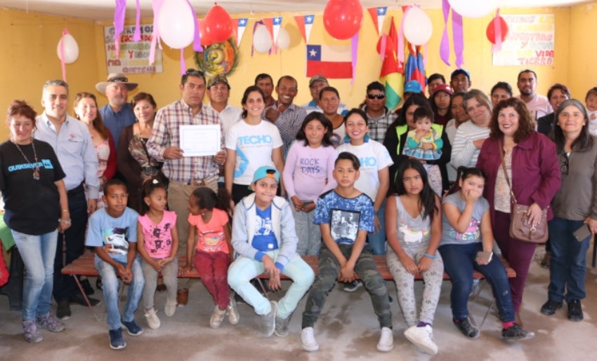 Minera El Abra y Techo-Chile intervinieron socialmente a 100 familias de dos campamentos en Calama