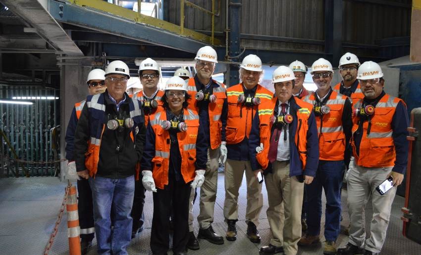 Comisión de Minería y Energía del Senado sesionó en fundición Paipote