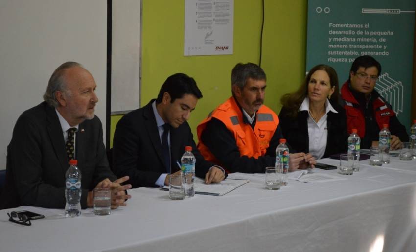 Directores de ENAMI se reunieron con asociaciones mineras del Huasco