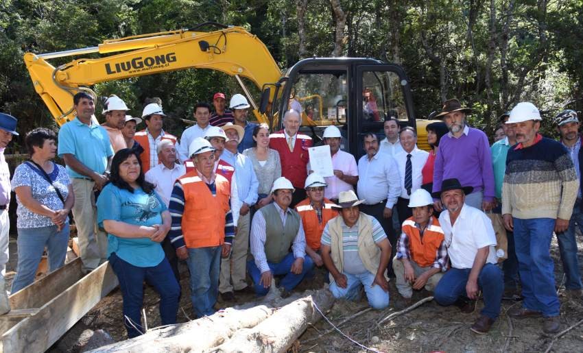 Gobierno entrega más de $200 millones a pequeños mineros de la Región de la Araucanía