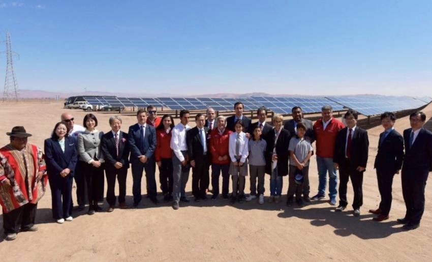Inauguran mega parque S4 Solar Chile en la región de Tarapacá