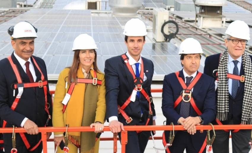 Implementan el mayor sistema de autoabastecimiento de energía solar de Chile