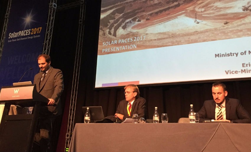 Subsecretario Schnake: “Chile destaca como líder en la integración de ERNC dentro de la minería”