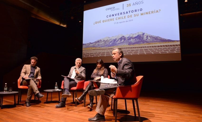 Mira lo que se dijo en el Conversatorio Cesco ¿Qué quiere Chile de su minería?