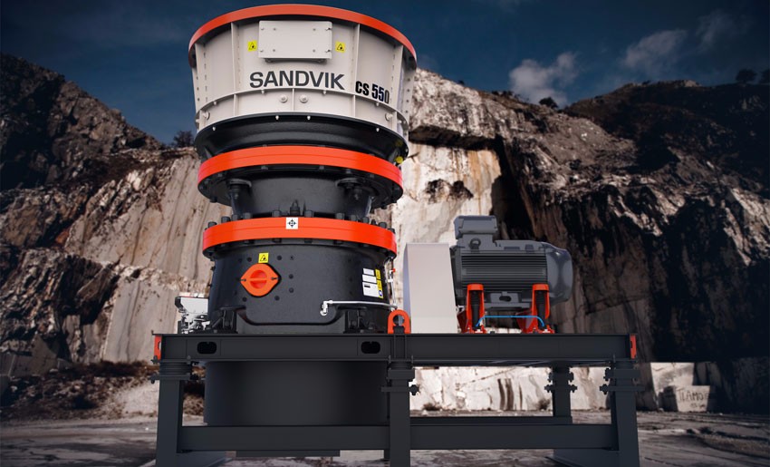 Sandvik lanza poderoso chancador secundario para construcción y minería